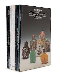 * A Collection of Thirty-Seven Sotheby's Auction Catalogues from the 1990's and 2000's