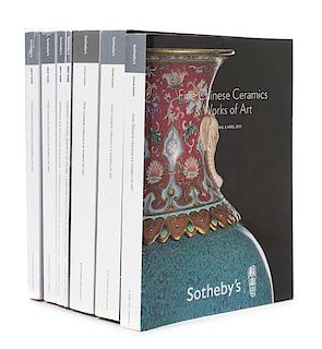 A Collection of Fifty-Two Sotheby's and Christie's Catalogues