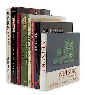 Eight Reference Books Pertaining to Japanese Netsuke