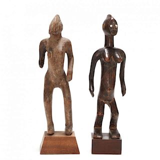 Mali, Two Minianka Dancing Figures