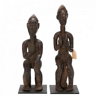 Ivory Coast, Baule Ancestral Figures