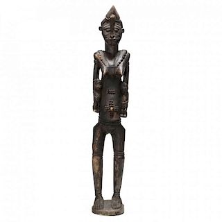 Ivory Coast or Mali, Senufo Standing Female
