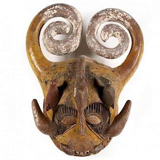 Nigeria, Fanciful Horned Mask