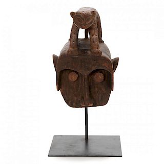Cameroon, Figural Bamileke Mask