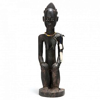 West African Seated Female Figure