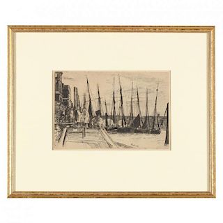 James Abbott McNeill Whistler (American, 1834-1903), Billingsgate