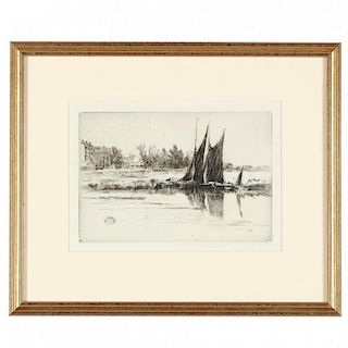 James Abbott McNeill Whistler (American, 1834-1903), Hurlingham