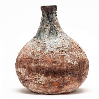 Stoneware Bottle Vase, Henri Simmen, (France, 1879-1963)