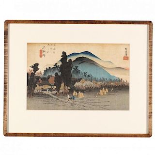 Ishiyakushi by Utagawa Hiroshige (Japanese, 1797-1858)