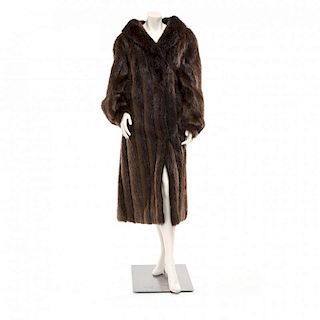 Vintage Full Length Raccoon Coat