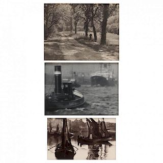 Edward P. McMurtry (1883-1969), Three Pictorial Photographs