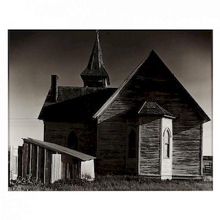 Wright Morris (NE, 1910-1989), Church, Near Milford, Nebraska