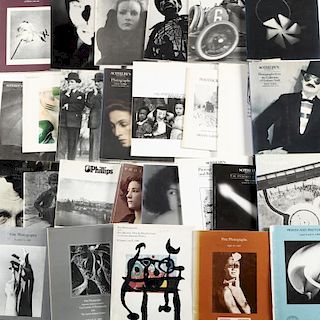 A Collection of (27) Photography Auction Catalogues