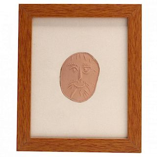 Pablo Picasso (1881-1973), Earthenware Medallion