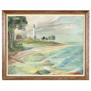 George McDonald (WI, 1896-1978), Great Lakes Lighthouse