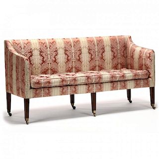 English Hepplewhite Upholstered Sofa