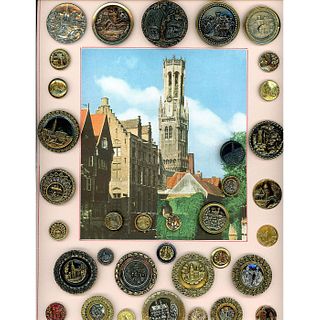 A Card of Division 1 Pictorial Buttons