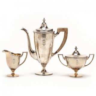 A Tiffany & Co. Sterling Silver Demitasse Set