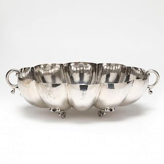 A Large Sterling Silver Center Bowl