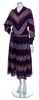 A Missoni Multicolor Wool and Mohair Skirt Ensemble,