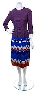 A Lanvin Multicolor Patterned Dress,