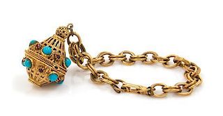 A Florenza Charm Bracelet,