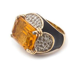 A Panetta Cocktail Ring,