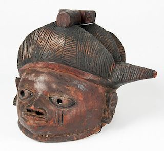African Yoruba Galede Helmet