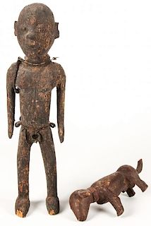 2 African Lobi Artifacts