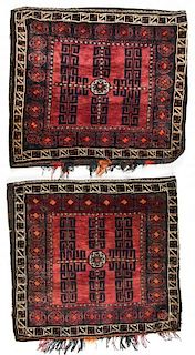 2 Vintage Afghan Rugs