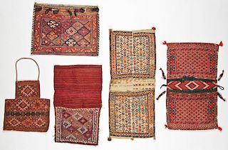 5 Semi-Antique Central Asian/Persian Trappings