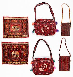 6 Vintage Central Asian Trappings