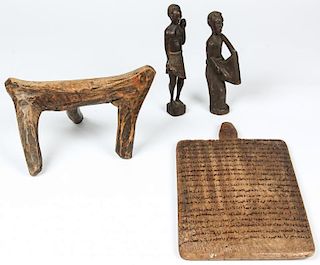 4 African Artifacts