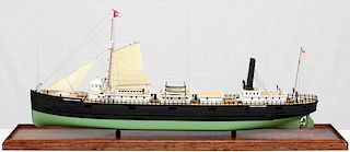 JOHN FOLEY 1/100 SCALE MODEL SHIP "SYDNEY MCLOUTH"