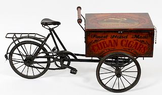 DECORATIVE 'CUBAN CIGARS' BICYCLE CONTEMPORARY