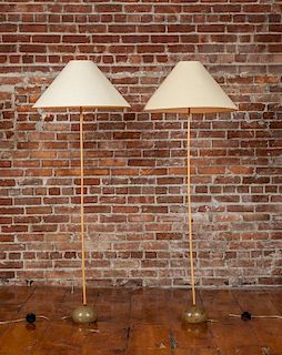 William Lipman Pair of Floor Lamps