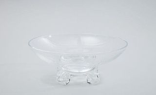 Steuben Glass Footed Bowl