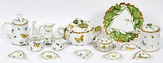 ANNA WEATHERLEY PORCELAIN SERVING PIECES &TABLEWARE