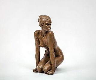 20th Century School: Crouching Woman