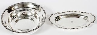 AMERICAN STERLING BOWL & TOWLE TRAY