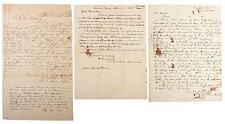 5th Virginia Company Commanders, Letters Regarding "Issues" They Would Like Colonel Harper to be Aware of or "Solve" 