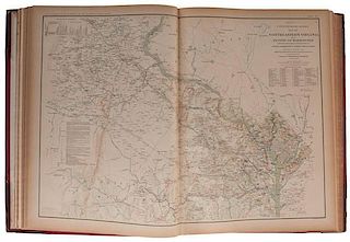 Atlas to Accompany the Official Records of the Union and Confederate Armies, 3 Volumes, 1891-1895 