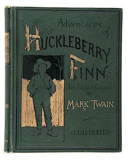 "Adventures of Huckleberry Finn," First Edition 