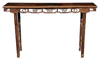 Large Hardwood Altar or Scroll Table