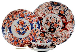 Four Japanese Imari Porcelain Table