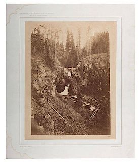 W.H. Jackson, Hayden Expedition Albumen Photographs of Montana Territory 