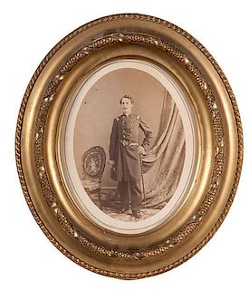 William O. Stevens, 72nd New York Infantry, KIA Chancellorsville, Albumen Photograph 