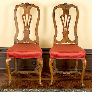 Continental Queen Anne Chairs 