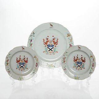 Chinese Armorial Plates  