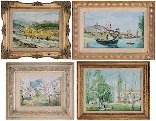 Four Miniature Paintings